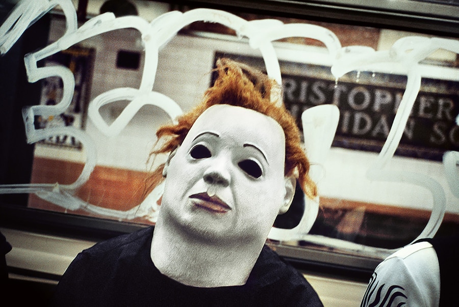 Halloween costumes 2023 New York City NYC party subway 8