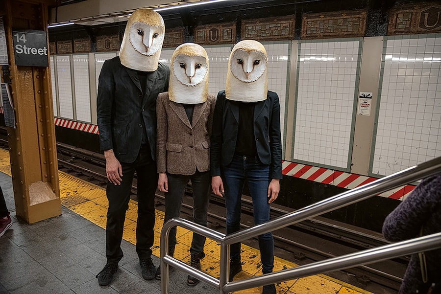 Halloween costumes 2023 New York City NYC party subway 12