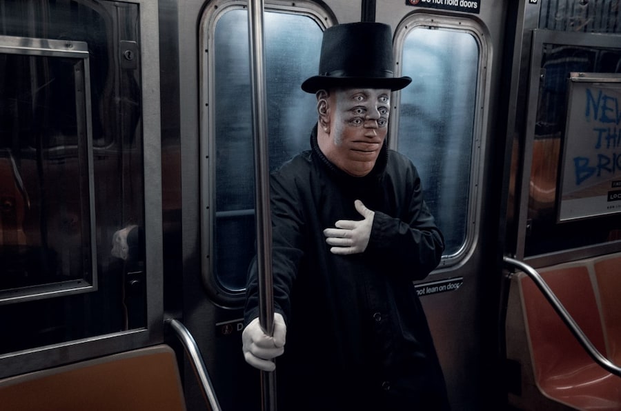 Halloween costumes 2023 New York City NYC party subway 20