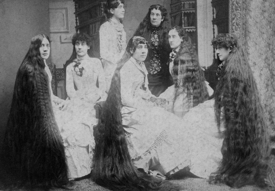 Long hair through the ages 4