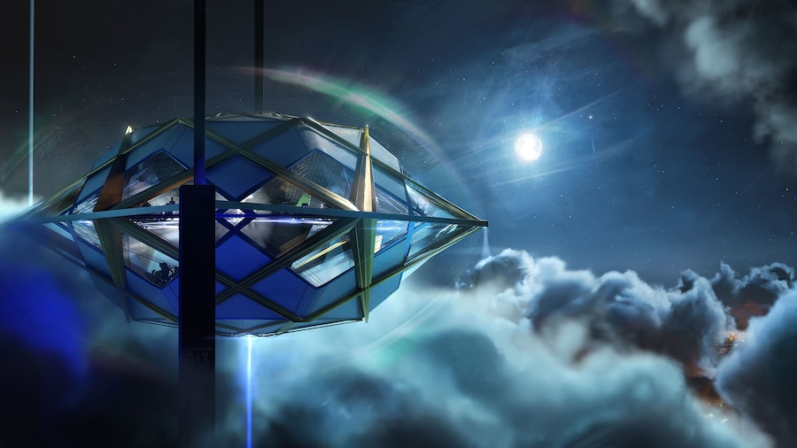 Ascensio space elevator concept art 0