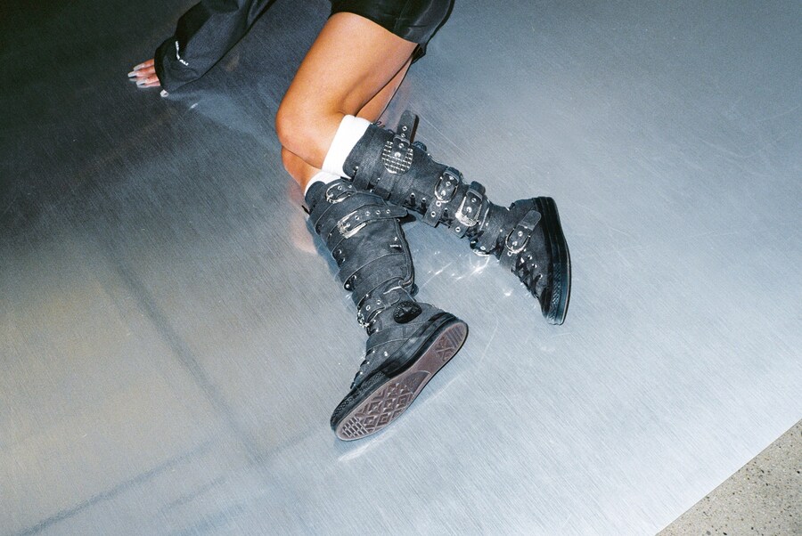 martine ali converse collaboration london fashion week 7