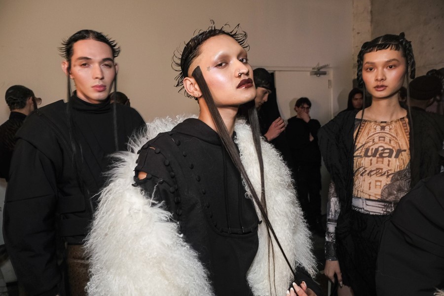 Luar AW24 beauty looks