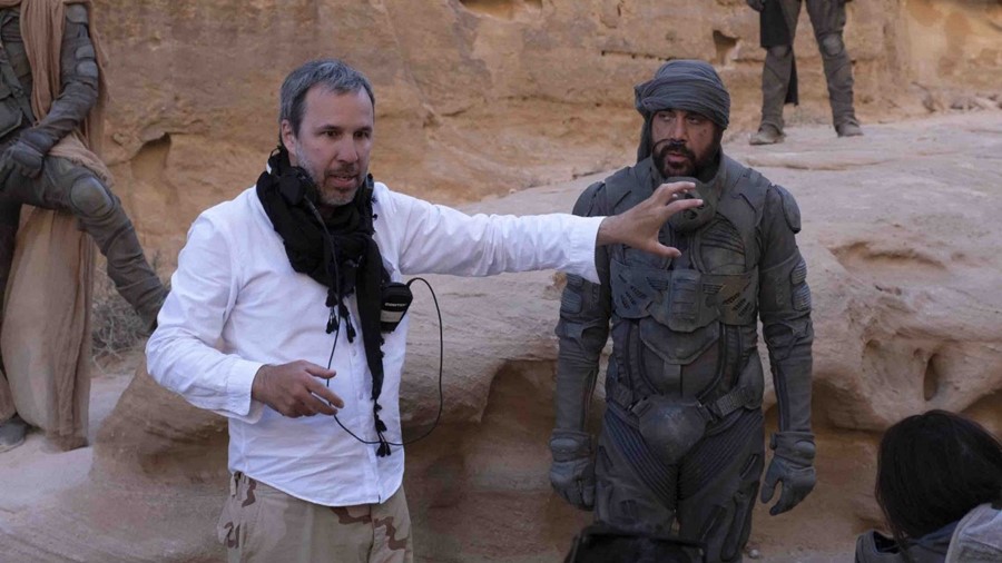 Denis Villeneuve directing Dune