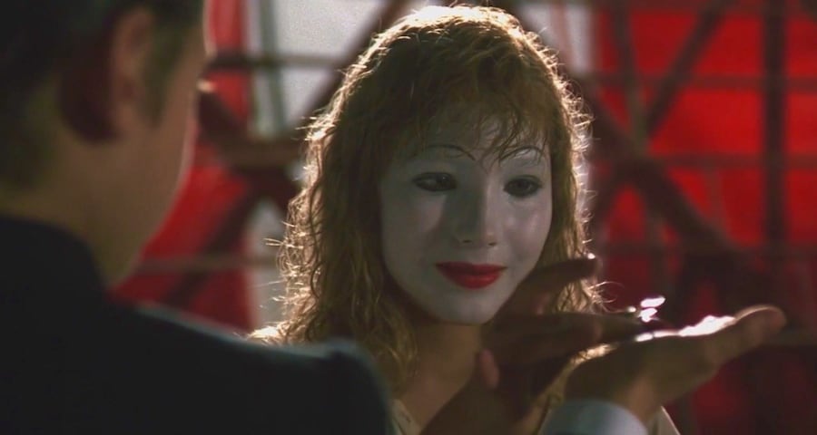 Santa Sangre clown circus makeup 9