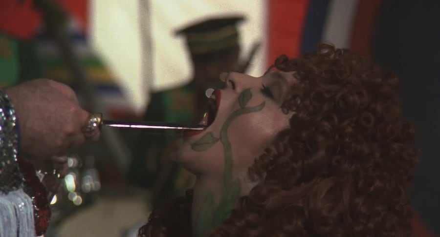 Santa Sangre clown circus makeup 10