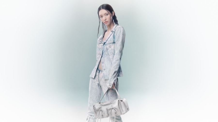Acne Studios SS24 Campaign ILLIT K-pop band 9