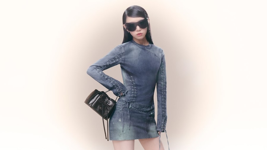 Acne Studios SS24 Campaign ILLIT K-pop band 12