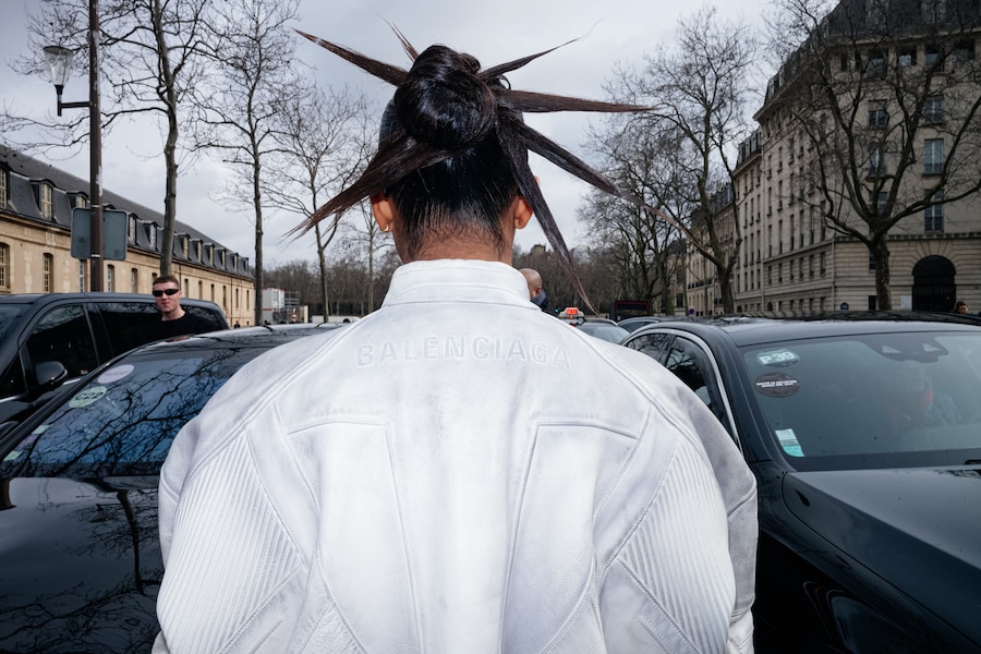 Paris Fashion Week AW24 street style Yu Fujiwara 20