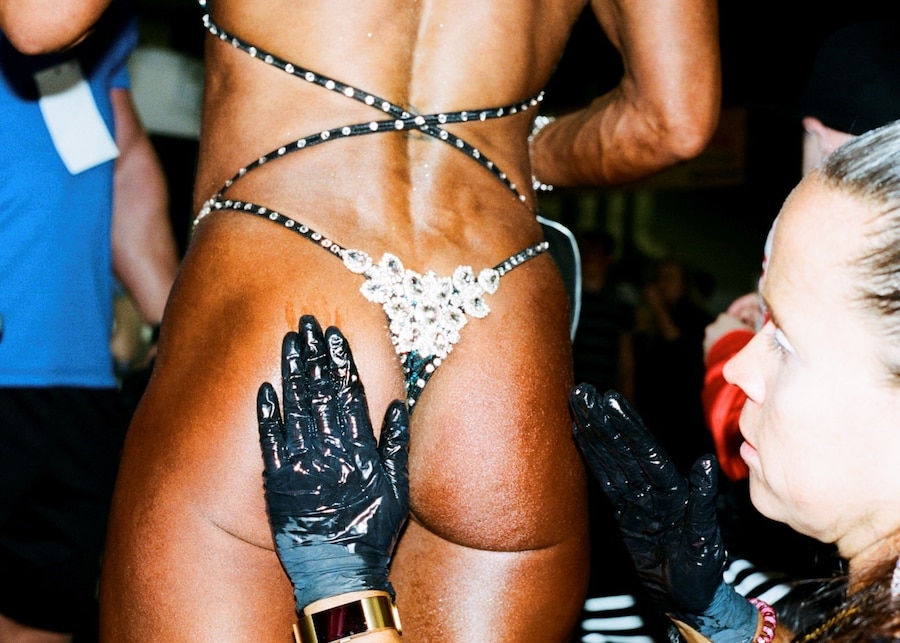 Beauty rituals bodybuilder Dawn Shillingford Hazel Gaskin 1