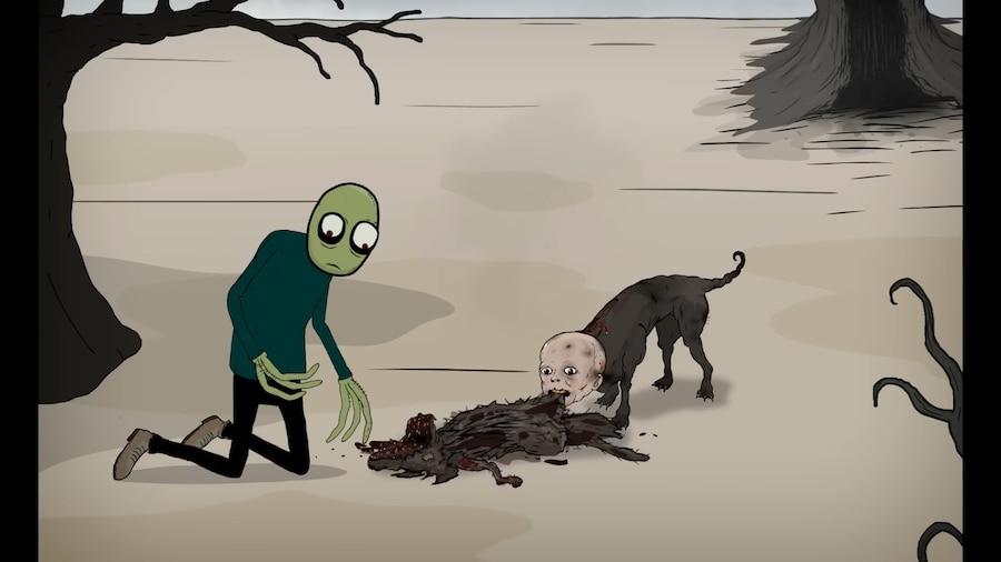 Salad Fingers, Episode 12: Post Man 9