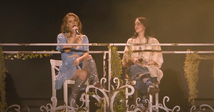 billie eilish lana del rey at Coachella