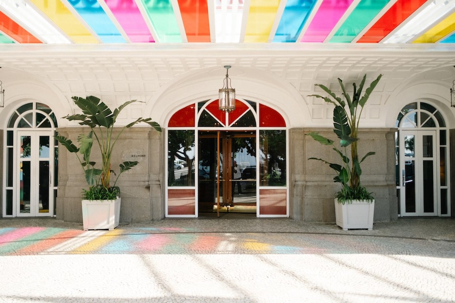 Photo-souvenirs: Daniel Buren, Copacabana Palace 9