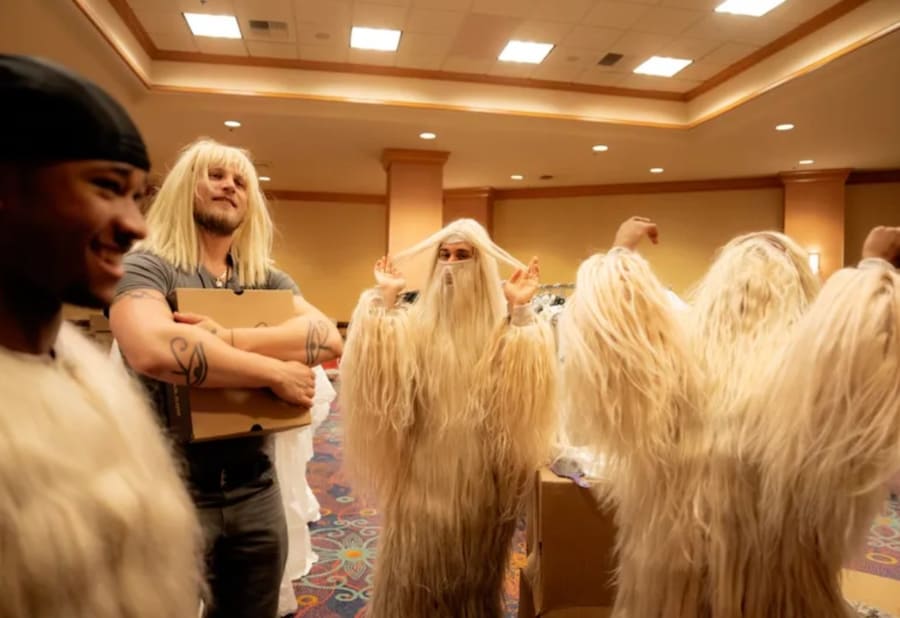 Doja Cat Coachella 2024 Charlie le mindu hair costumes 2