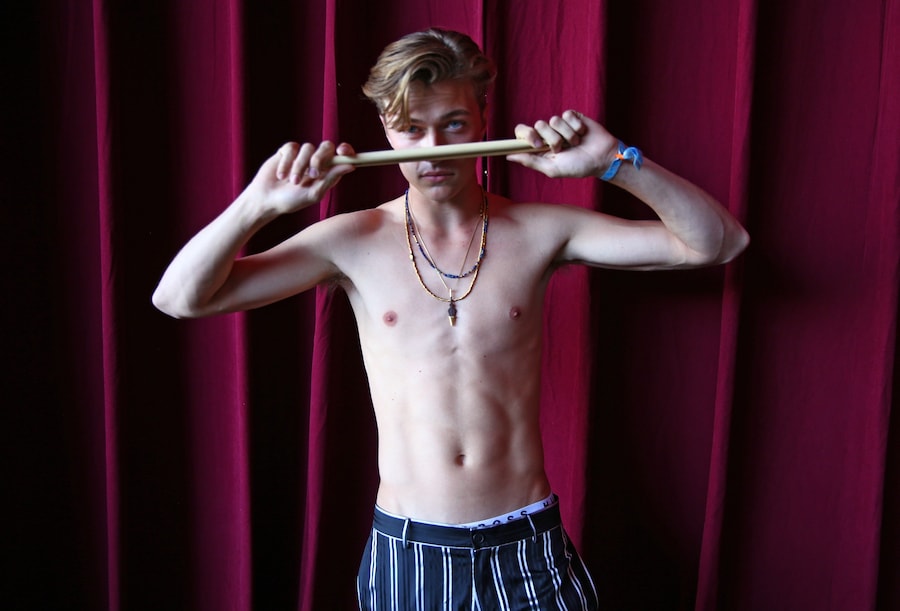 Lucky Blue Smith, 2017 Coachella 11