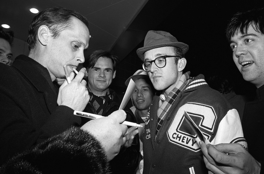 Photos of Keith Haring’s unparalleled cultural milieu in NYC 5