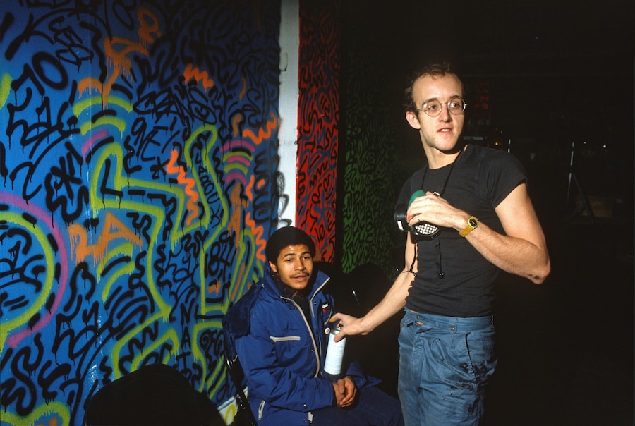 Photos of Keith Haring’s unparalleled cultural milieu in NYC 13