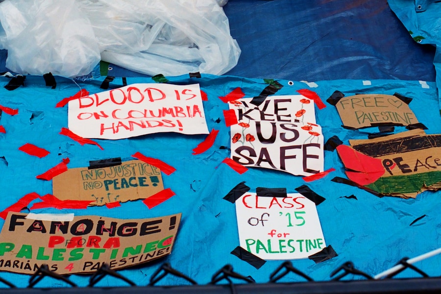 Columbia pro-Palestine encampment 2024 3