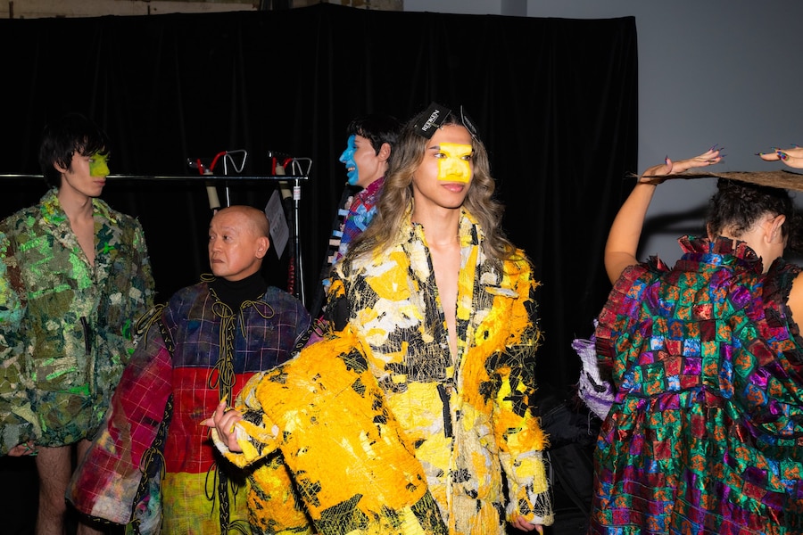 JordanGogosRunway2024_DazedBeautyBTS_JeremyKeesOrr 19