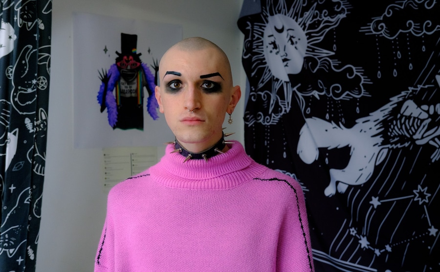 Goths at home Isabella Fowden subculture photography 0