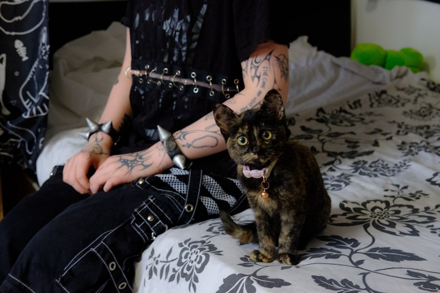 Goths at home Isabella Fowden subculture photography 3