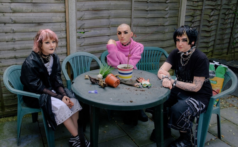 Goths at home Isabella Fowden subculture photography 6