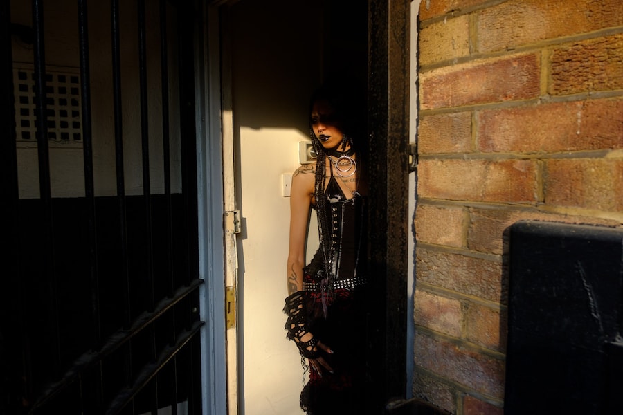 Goths at home Isabella Fowden subculture photography 17