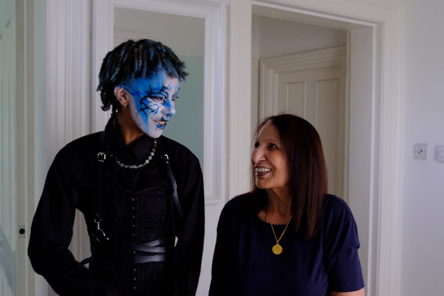 Goths at home Isabella Fowden subculture photography 26