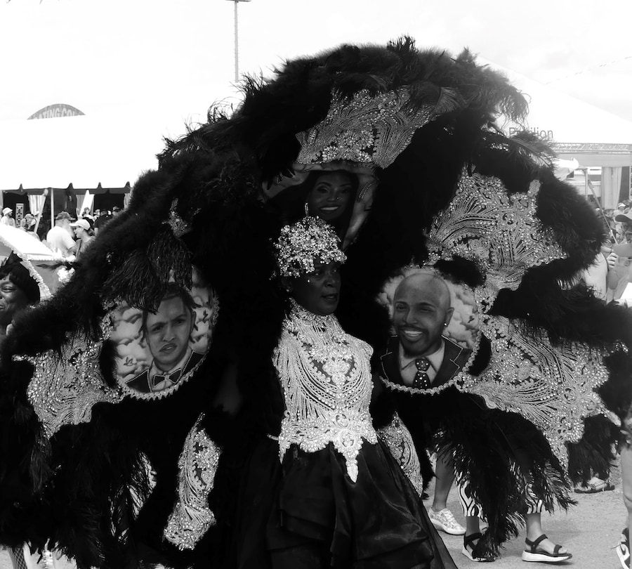 Mardis Gras Indian New Orleans Jazz and Heritage Festival 5