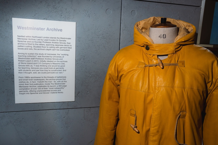 Inside the Westminster Menswear Archive launch at SEVENSTORE 6