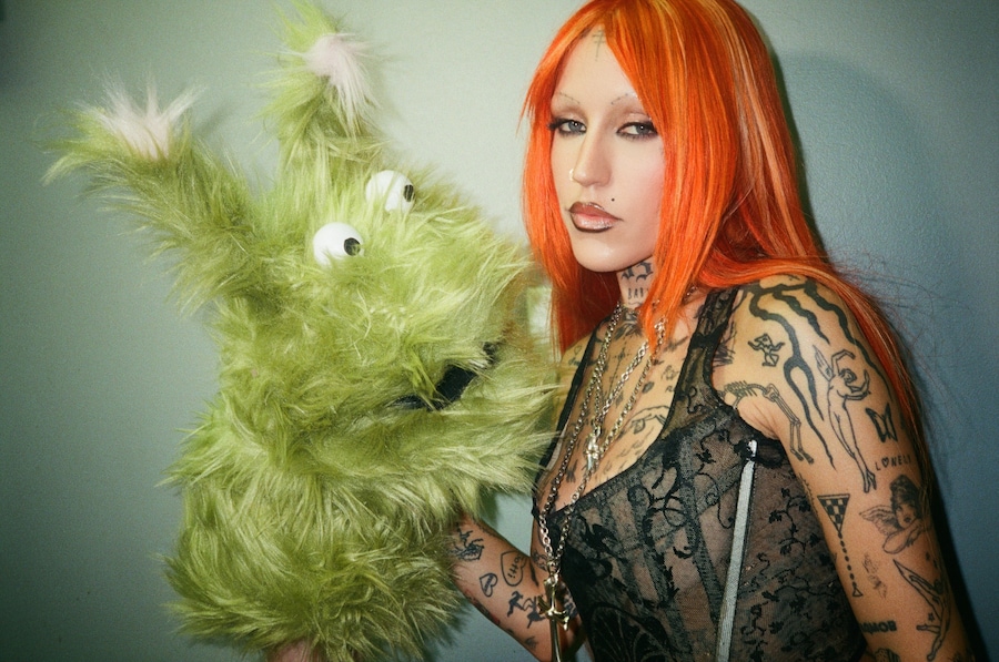 BTS from Brooke Candy ”Block” music video 4