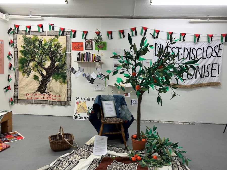 UK university Palestine protests 23