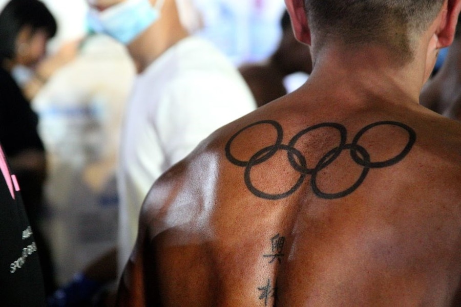 Olympic Rings Tattoos 6