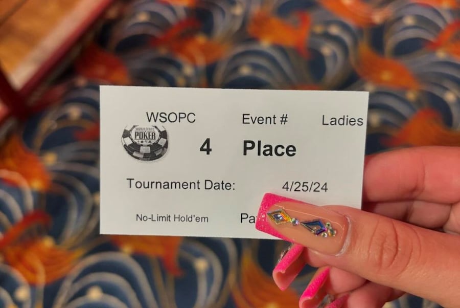 World Series Poker manicures nail art 2