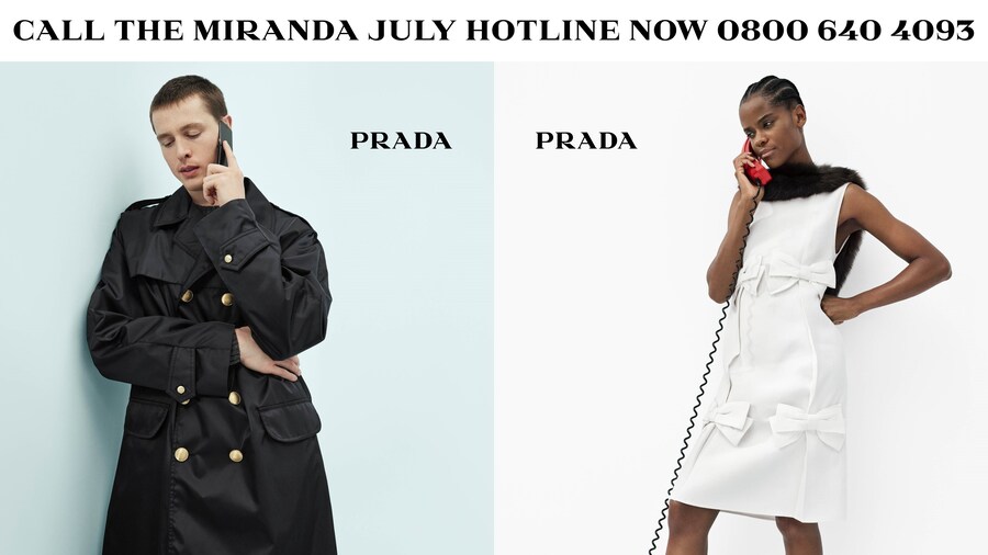 Prada AW24 campaign – Miranda July 2