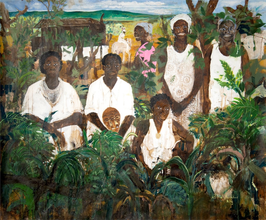 René Tavares, Retrato de família no quintal da a 20