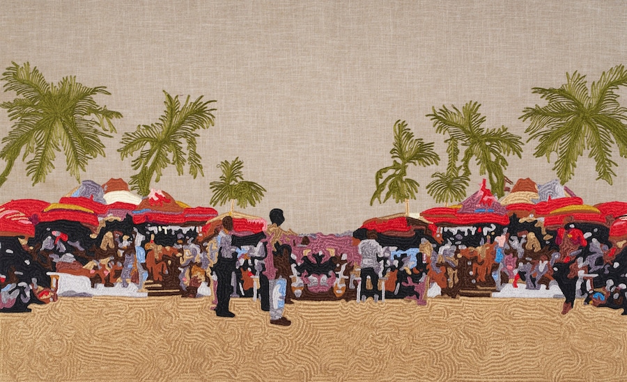 Rita Mawuena Benissan, Enter as One, 2024, Tapestr 21