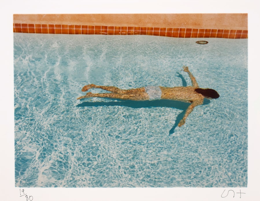 David Hockney, John St. Clair Swimming (1972) 7