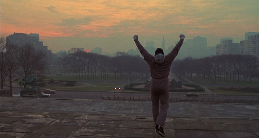 Training scenes in Rocky films 7