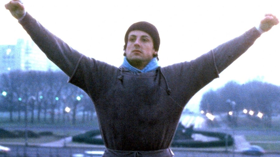 Training scenes in Rocky films 4