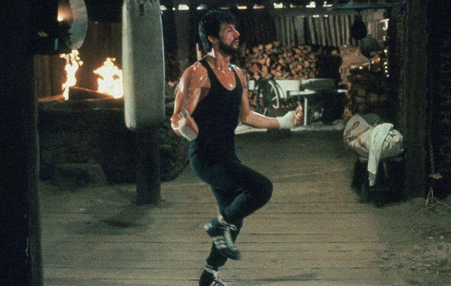 Training scenes in Rocky films 2