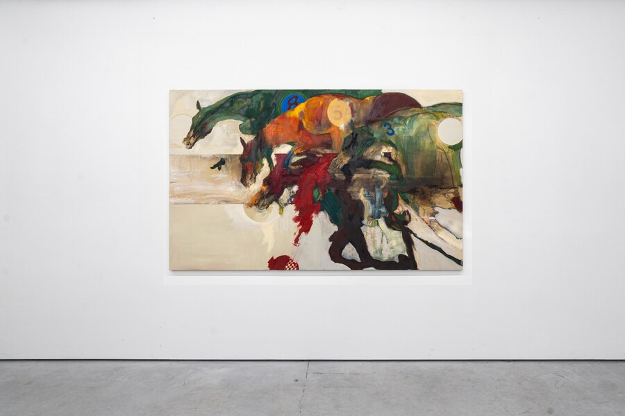 Patrick H Jones, 85453 (2024) Oil on canvas 1