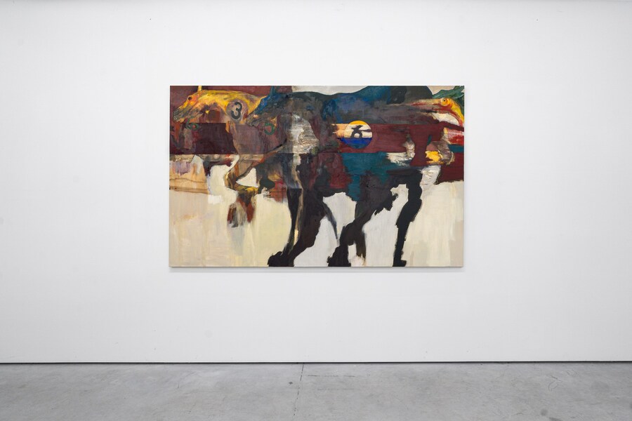 Patrick H Jones, 5356 (2024) Oil on canvas 2