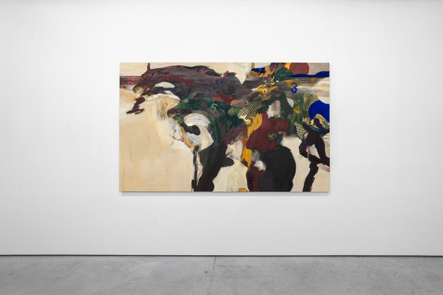 Patrick H Jones, 35538 (2024) Oil on canvas 3