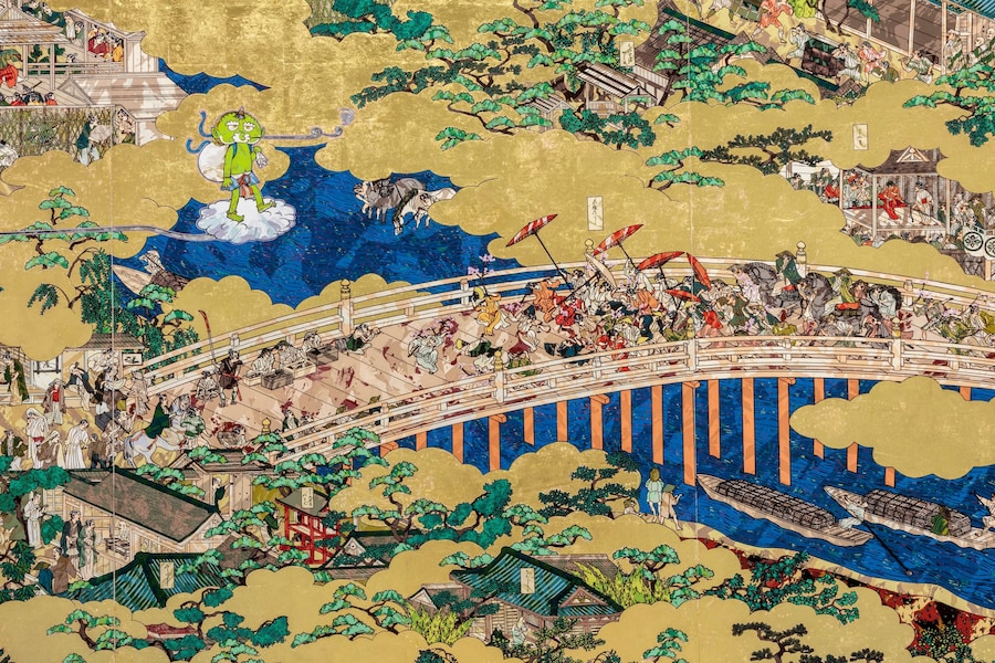 Takashi Murakami, Japanese Art History &#224; la Takashi Murakami 6