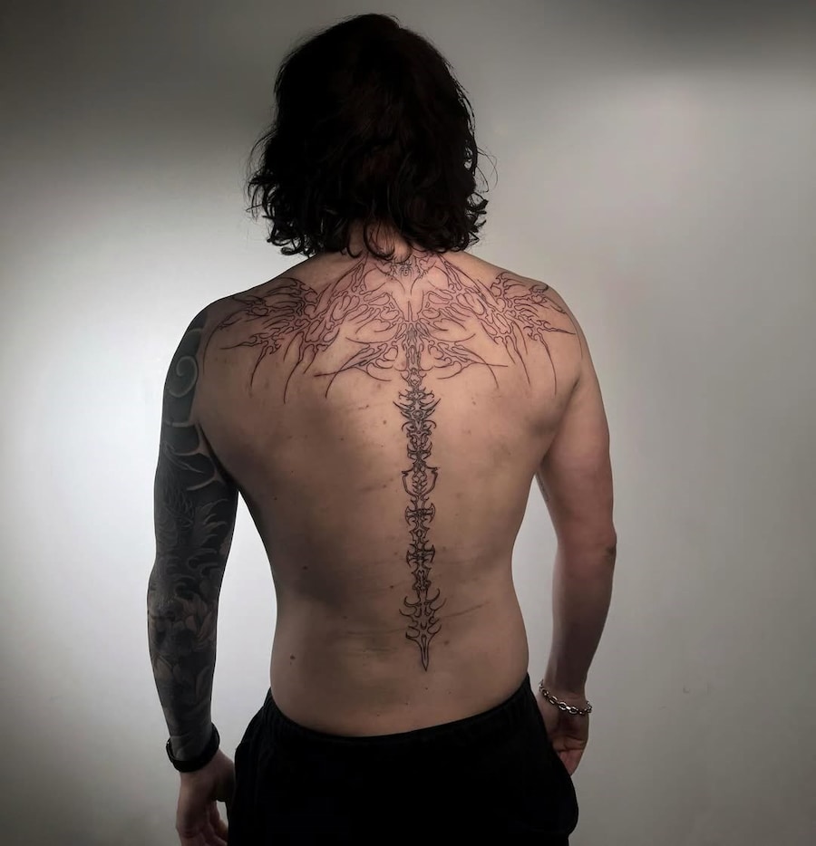 Cybersigil Designs by @swagatattoo 12