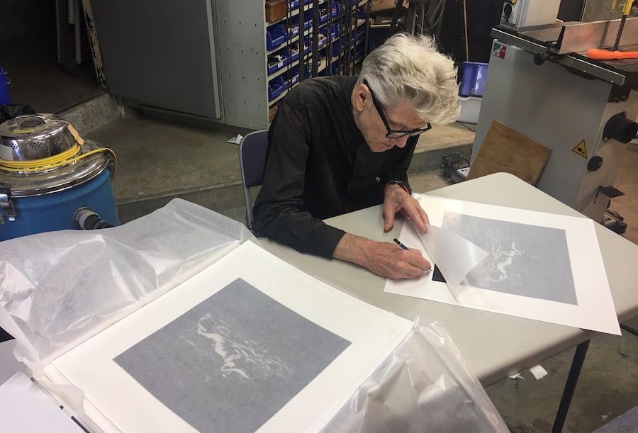 David Lynch, signs Distorted Nude Photogravures 6