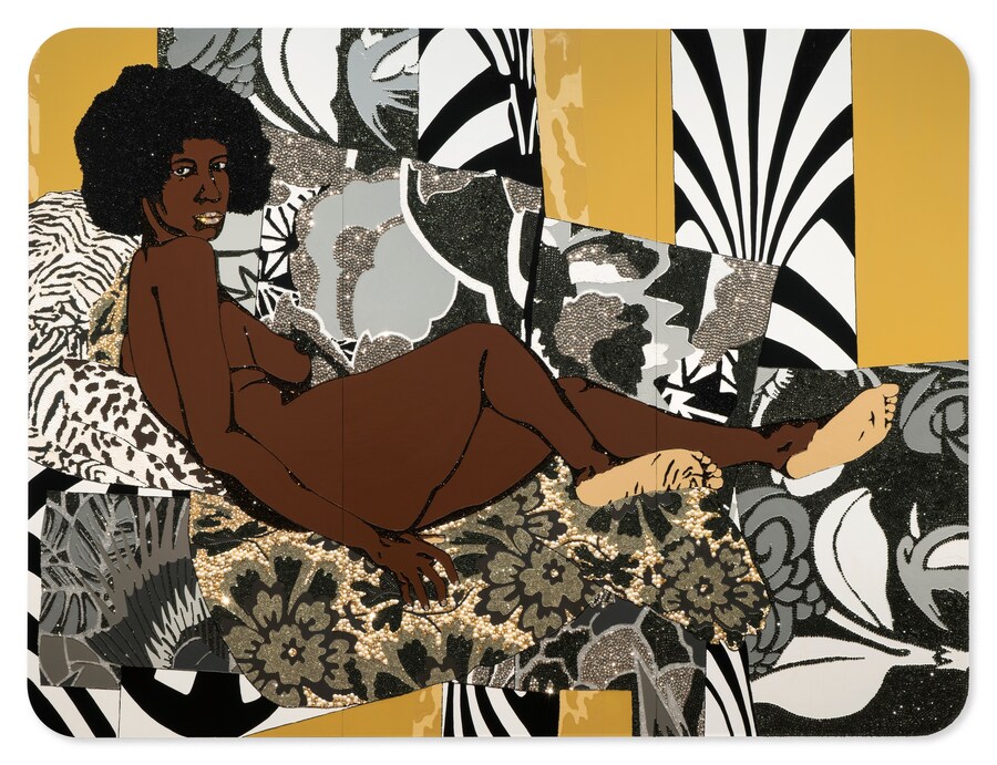 Mickalene Thomas, A Little Taste Outside of Love, 1