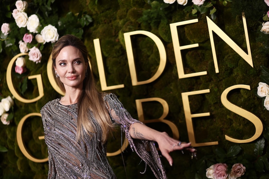Golden Globes 2025 Angelina Jolie 2