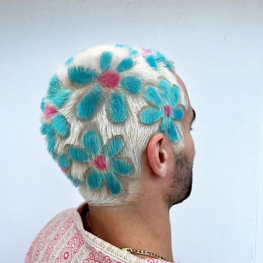 Jackie Bieber hairstylist buzzcut artist 6